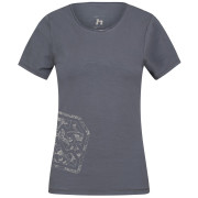 Camiseta de mujer Hannah Zoey Il gris oscuro asphalt