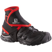 Cubrezapatos Salomon Trail Gaiters High negro/rojo Black
