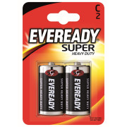 Batería(s) Energizer Eveready super monočlánek C negro