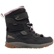 Botas de invierno para niños Jack Wolfskin Polar Bear-G Texapore High Vc K - Phantom negro/rosa phantom