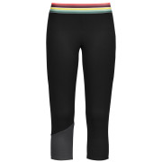 Calzoncillos de tres cuartos para mujer Ortovox Fleece Light Short Pants W negro black raven