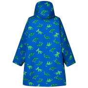 Abrigo impermeable para niños Regatta Junior Changing Robe Olymp Blue Dino