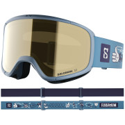 Gafas de esquí para niños Salomon Rio azul Smoke Blue