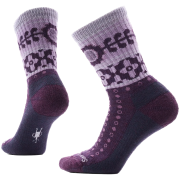 Calcetines Smartwool Women's Everyday Cozy Retro Sunflower Cr violeta