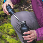 Tapón deportivo para botella Klean Kanteen Flip Seal Sport Cap w/Straw (for Classic Bottles)