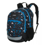 Mochila Loap Ellipse 25l azul/negro Black/Blue