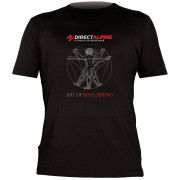 Camiseta de hombre Direct Alpine Flash negro/rojo Black/Brick(Art)