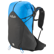 Mochila de senderismo Rab Syclon XP 30 negro/azul black/maya blue/BMB