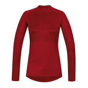 Camiseta funcional de mujer Husky Active Winter Triko Dl Zip - L rojo