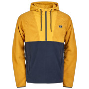 Sudadera funcional de hombre Fundango Carlos Fleece Pullover amarillo kangoo