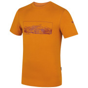 Camiseta de hombre Zulu Bambus Alpine 210 Short naranja curry