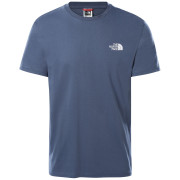 Camiseta de hombre The North Face Simple Dome Tee blanco/azul VintageIndigo