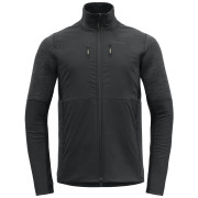 Sudadera funcional de hombre Devold Tinden Hybrid Merino Jkt negro Anthracite