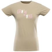 Camiseta de mujer Alpine Pro Sumeka marrón twill