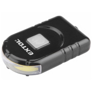 Luz Extol světlo na čepici s klipem negro