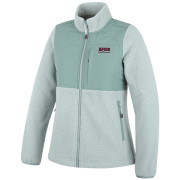 Sudadera de mujer MOOA Sherpa verde claro pale teal