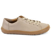 Calzado de mujer Frodo Barefoot laces beige Taupe