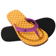 Chanclas de mujer The North Face W Base Camp Mini II naranja SUMMITGLD/PURPLECACTSFLWR