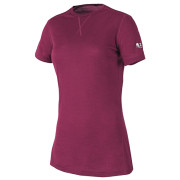 Camiseta de mujer Zulu Merino 160 Short violeta Purple