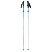 Bastones de senderismo Black Diamond Distance Carbon FLZ Poles azul/negro Ultra Blue