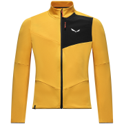 Sudadera funcional de hombre Salewa Ortles Fleece Fz M dorado gold