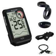 Ciclocomputador Sigma Rox 4.0 Endurance HR set negro black