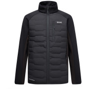 Chaqueta híbrida para hombre Regatta Cyrus Hybrid negro Black