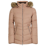 Abrigo de invierno para mujer Fundango Prue Padded Jacket marrón walnut