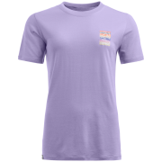 Camiseta funcional de mujer Ortovox 140 Cool Mtn Gradient Ts violeta Lush Lavender