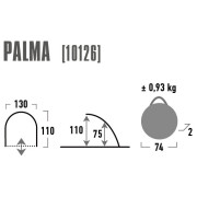 Toldo High Peak Palma