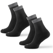 Calcetines Zulu Everyday 200M 2-pack negro/gris Black/Grey