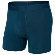 Calzoncillos bóxer Saxx Droptemp Cooling Cotton Boxer Brief Fly azul oscuro Deep Ocean