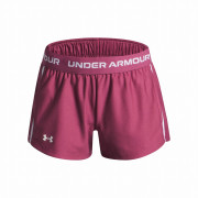 Pantalones cortos para niños Under Armour G Tech Play Up Short-RED violeta oscuro/rosa Red