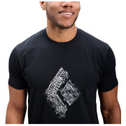 Camiseta de hombre Black Diamond M Engineered Diamond Ss Tee