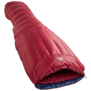 Saco de dormir de plumón Mountain Equipment Xenith I Long rojo Merlot