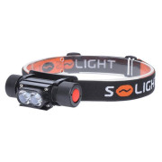 Linterna frontal Solight LED nabíjecí svítilna, 650lm