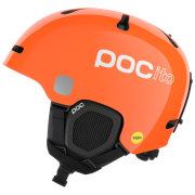 Casco de esquí para niños POC POCito Fornix MIPS naranja Fluorescent Orange
