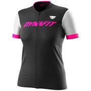 Maillot de ciclismo para mujer Dynafit Ride Light S/S Fz Tee W negro Black Out Nimbus