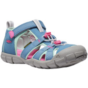 Sandalias para niños Keen Seacamp II CNX JR azul/rosa coronet blue/hot pink