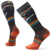 Calcetines de esquí Smartwool Snowboard Tc Piste Machine Otc negro/naranja Black