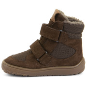 Botas de invierno para niños Froddo Barefoot Tex Winter Dark Brown