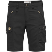 Pantalones cortos de mujer Fjällräven Nikka Shorts Curved W negro 550_black