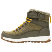 Botas de invierno para niños Regatta Elbourne Junior Bark Green/Sunset