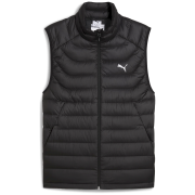 Chaleco de plumón para hombre Puma Packlite Down Vest negro PUMA Black