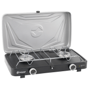 Hornillo de gas Outwell Mauna Duo plata Silver Grey