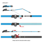 Bastones de senderismo Fizan Ultrax Alu