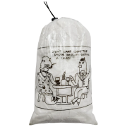 Funda High Tail Designs Drawstring Stuff Sack Date Night blanco Date Night