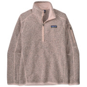 Sudadera de mujer Patagonia Better Sweater 1/4 Zip rosa Pink Frost