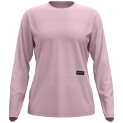 Camiseta funcional de mujer Ortovox 185 Merino Patch Long Sleeve rosa Dawn Rose