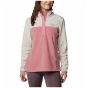 Jersey de mujer Columbia Benton Springs™ 1/2 Snap Pull Over Ii rosa/blanco Dark Stone, Pink Agave